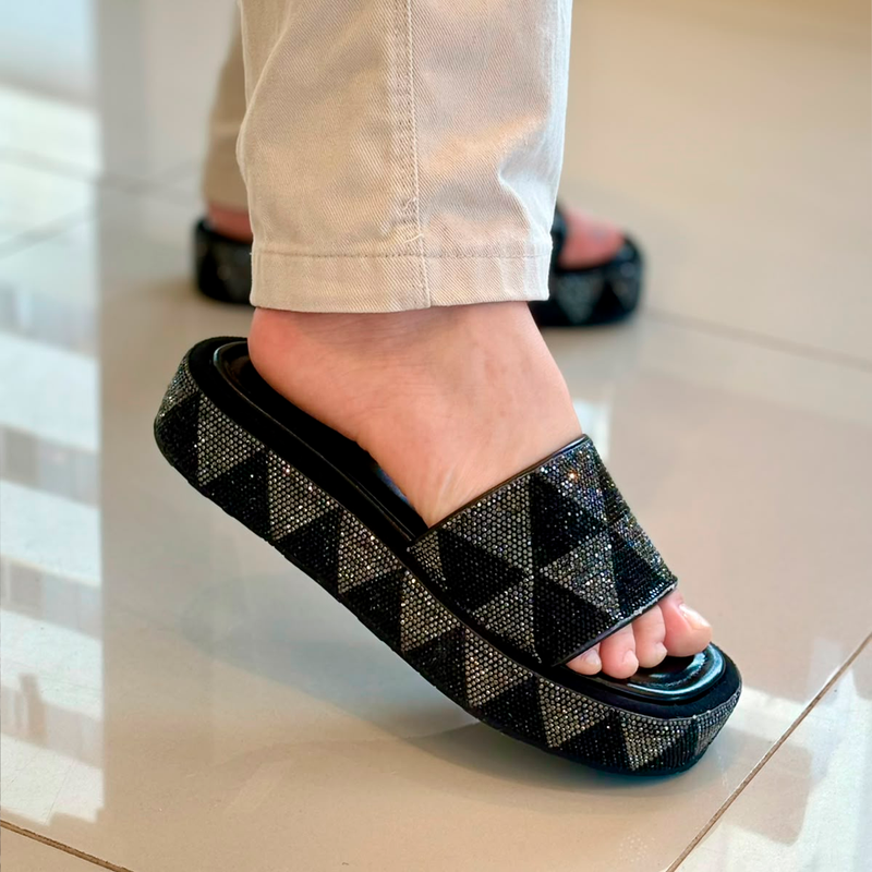 Papete Schutz Flatform Com Strass