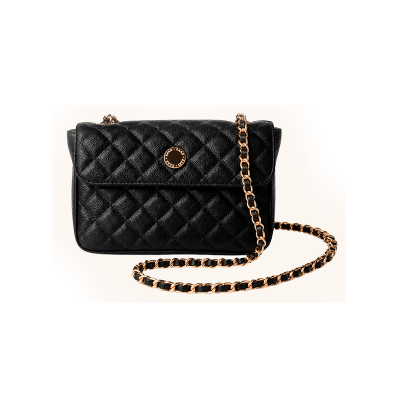 Bolsa SAAD Mini Bordado Preto