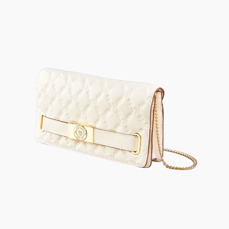 Bolsa Victor Hugo Clutch Belmont Branca