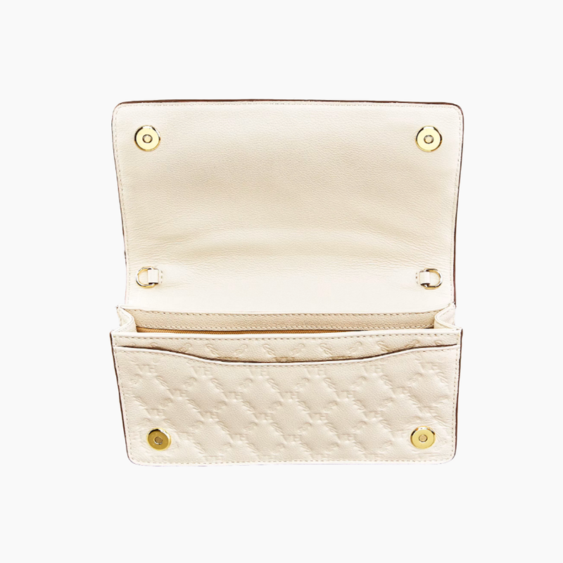 Bolsa Victor Hugo Clutch Belmont Branca