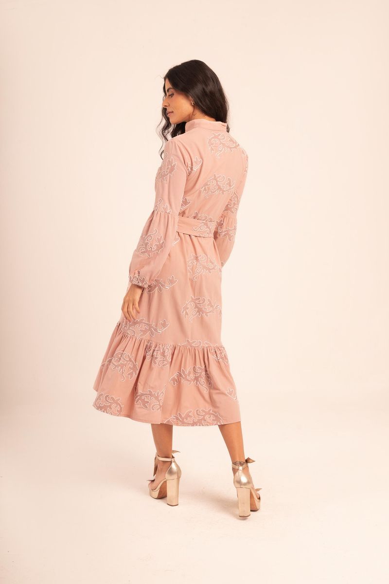 VESTIDO LONGO BORADADO NATALIE