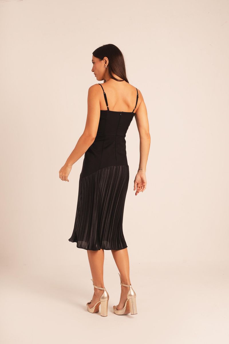 VESTIDO PLISSADO BIA