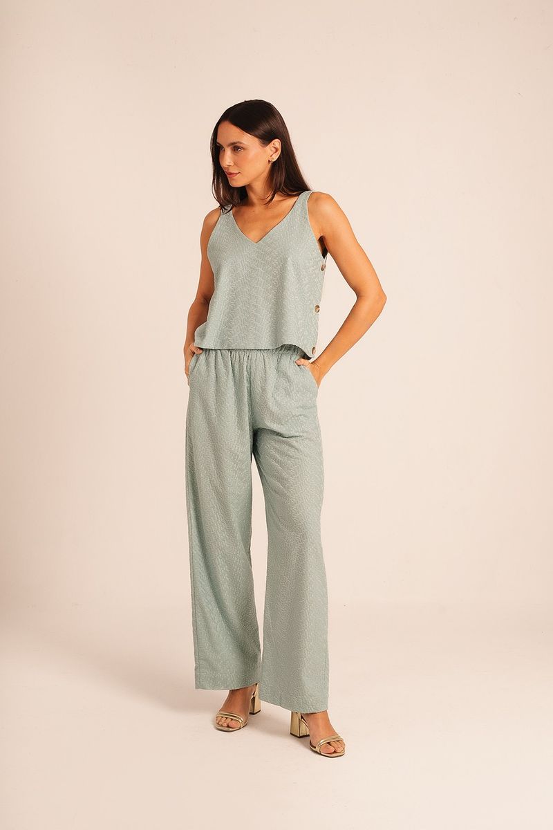 BLUSA BORDADA BOTÕES DIANA