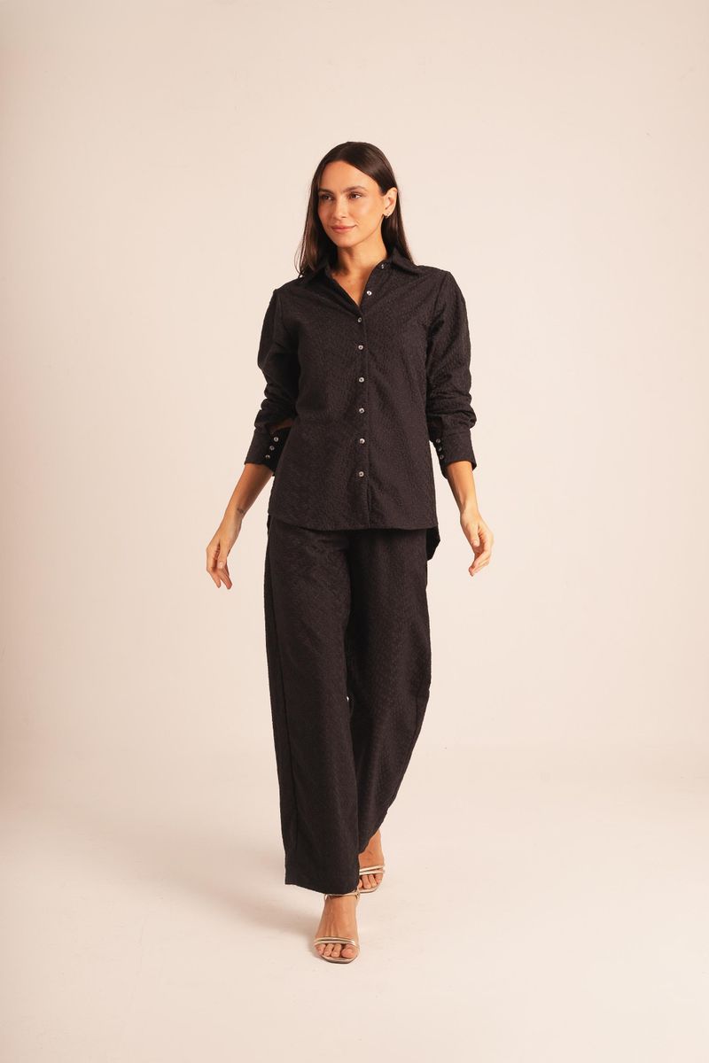 CAMISA ALFAITARIA BORDADA DIANA