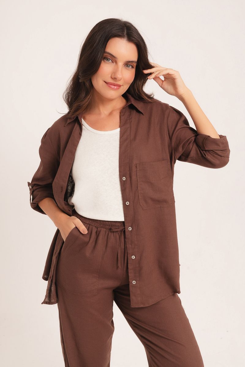 CAMISA LINHO ALFAIATARIA