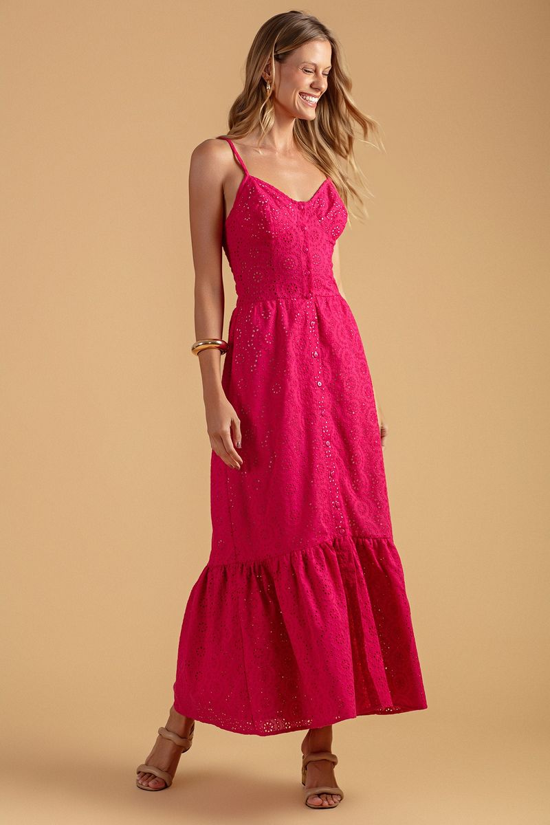 VESTIDO LAISE MIDI LONGO