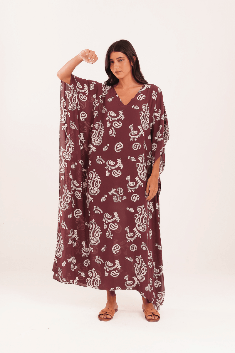 KAFTAN PAISLEY CAFÉ