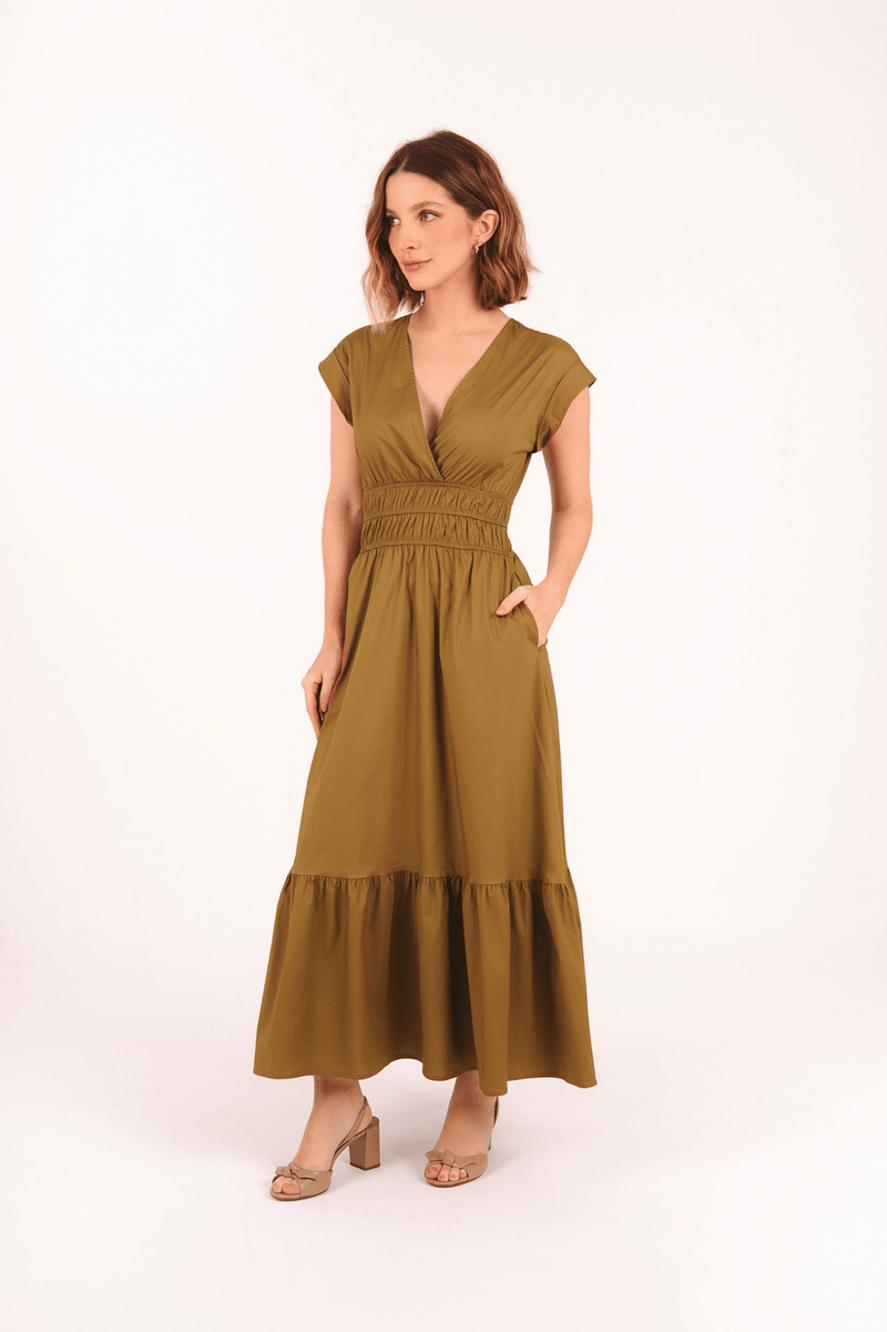 VESTIDO TRICOLINE ANA