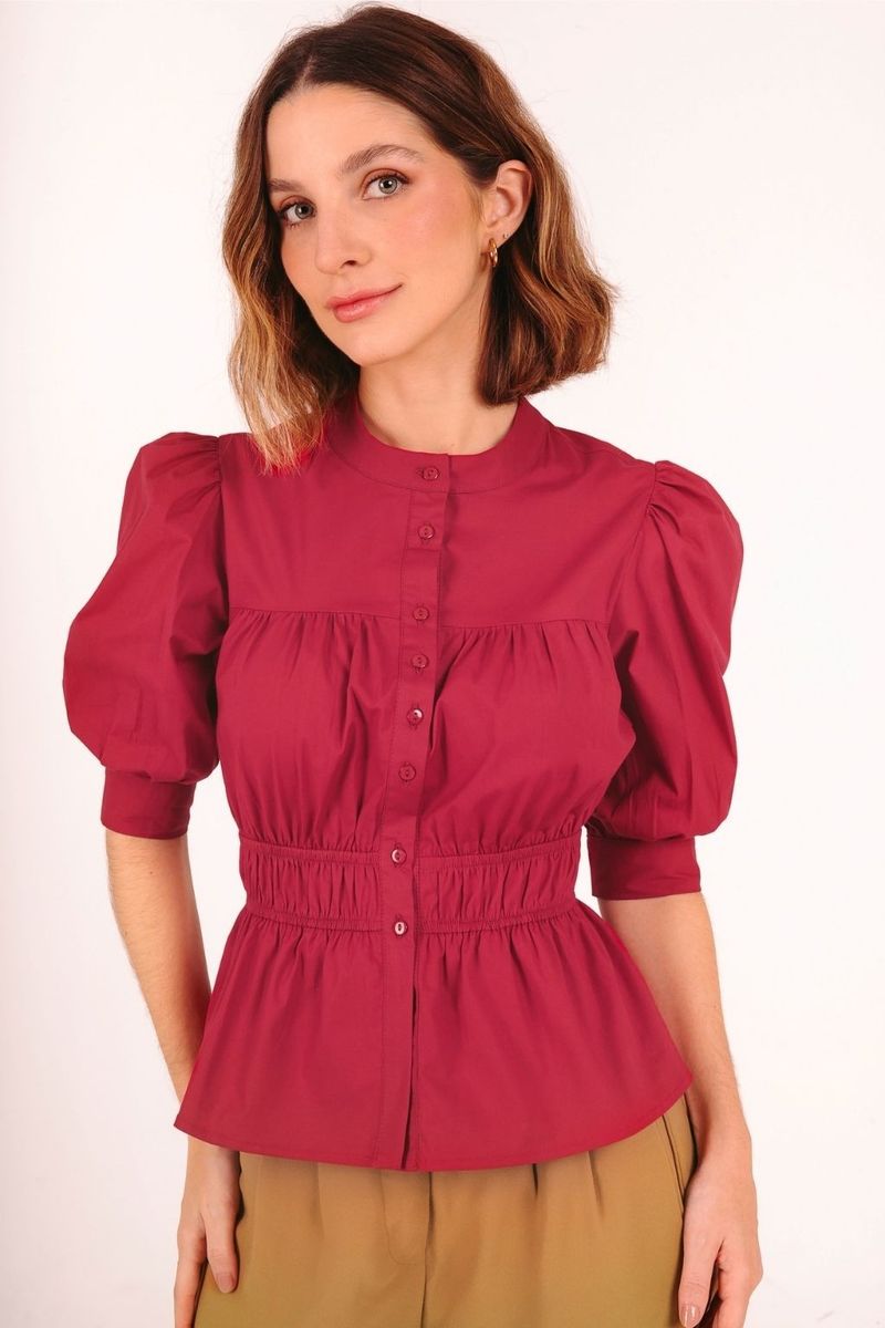 BLUSA MANGA BUFANTTE