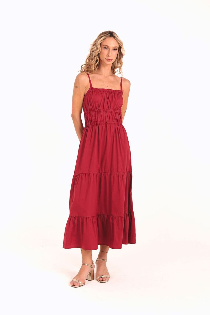 VESTIDO TRICOLINE PIETRA