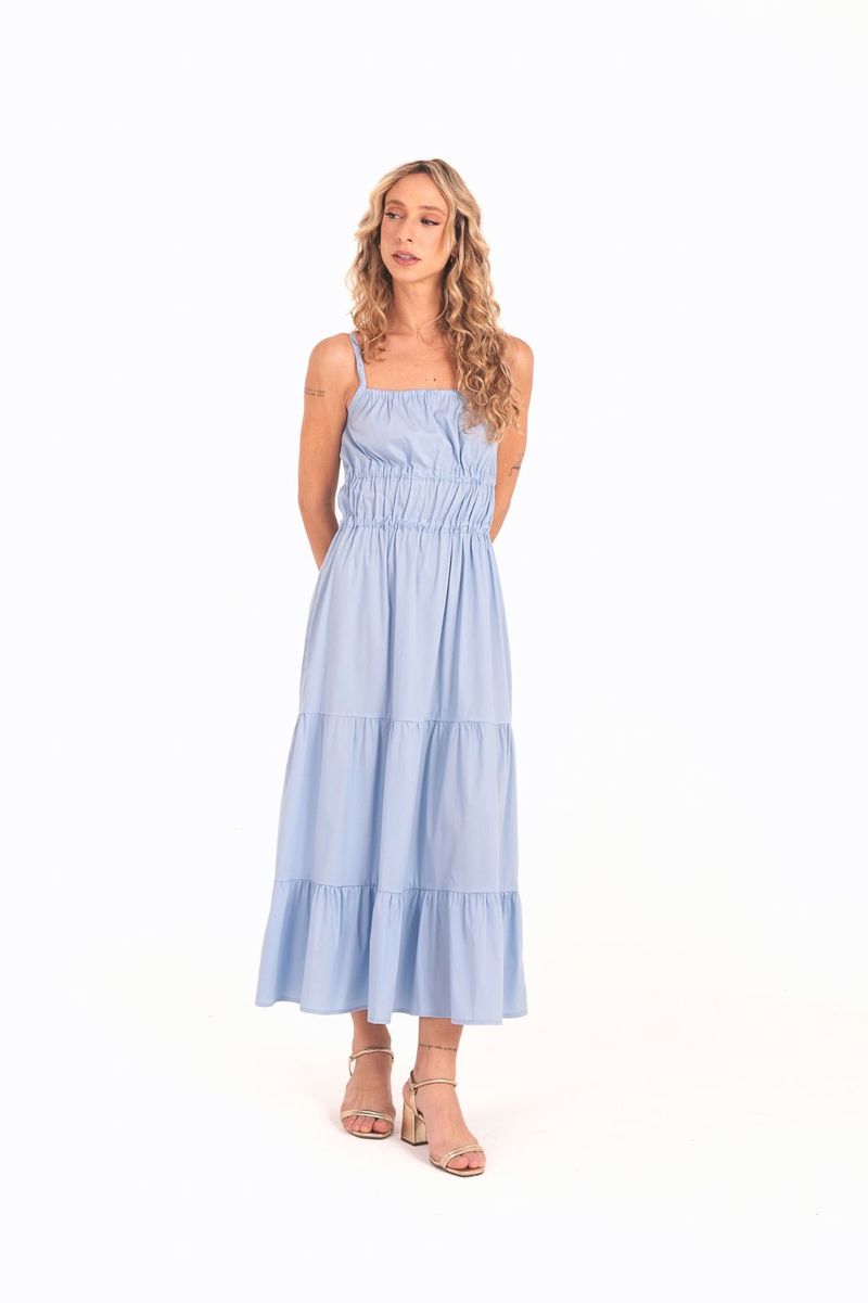 VESTIDO TRICOLINE PIETRA