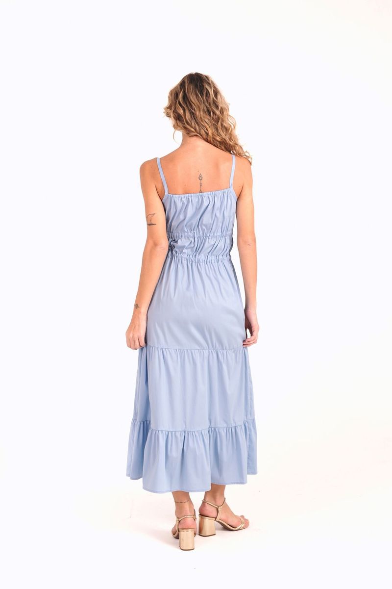 VESTIDO TRICOLINE PIETRA