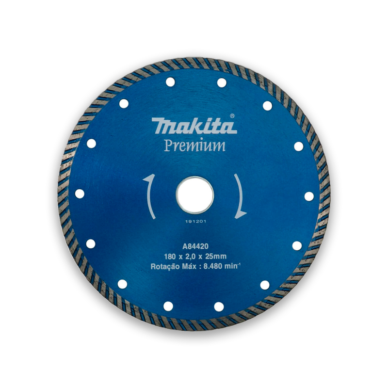 Disco Diamantado Turbo 180mm A-84420 Makita 