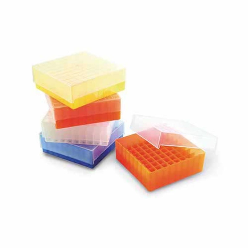 Rack P/ 81 Tubos Criogênicos/Microtubos 1,5- 2,0 Ml. Cores Sortidas - KASVI