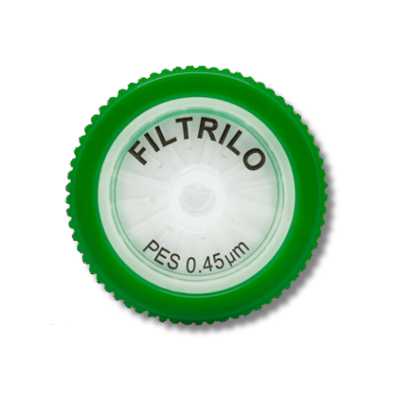 Filtro de seringa em PES - Hidrofílico ESTÉRIL 0,45μm x 33mm - FILTRILO - UND