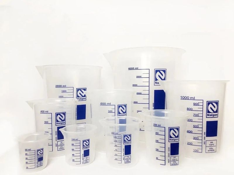 Copo Béquer 2000mL - Forma baixa - Autoclavável - Polipropileno - NALGON