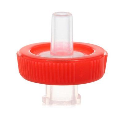 Filtro de seringa em PTFE - Hidrofóbico 0,45μm x 13mm - FILTRILO - 100un/cx (ST)