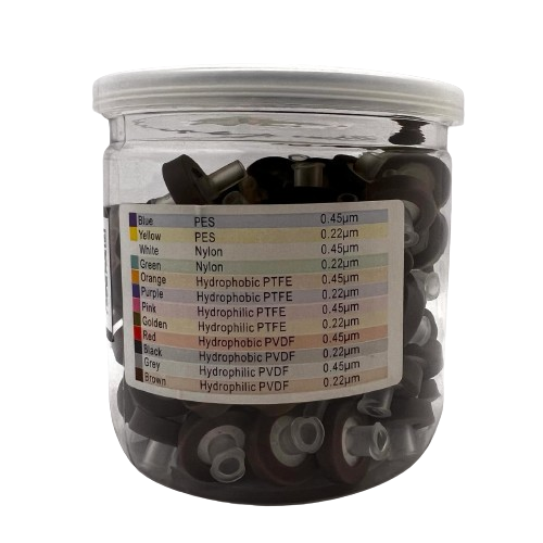 FILTRO DE SERINGA PVDF 13MMX0.22UM HIDROFIL (MARROM) - ANALITICA - 100UN/EMB (ST)