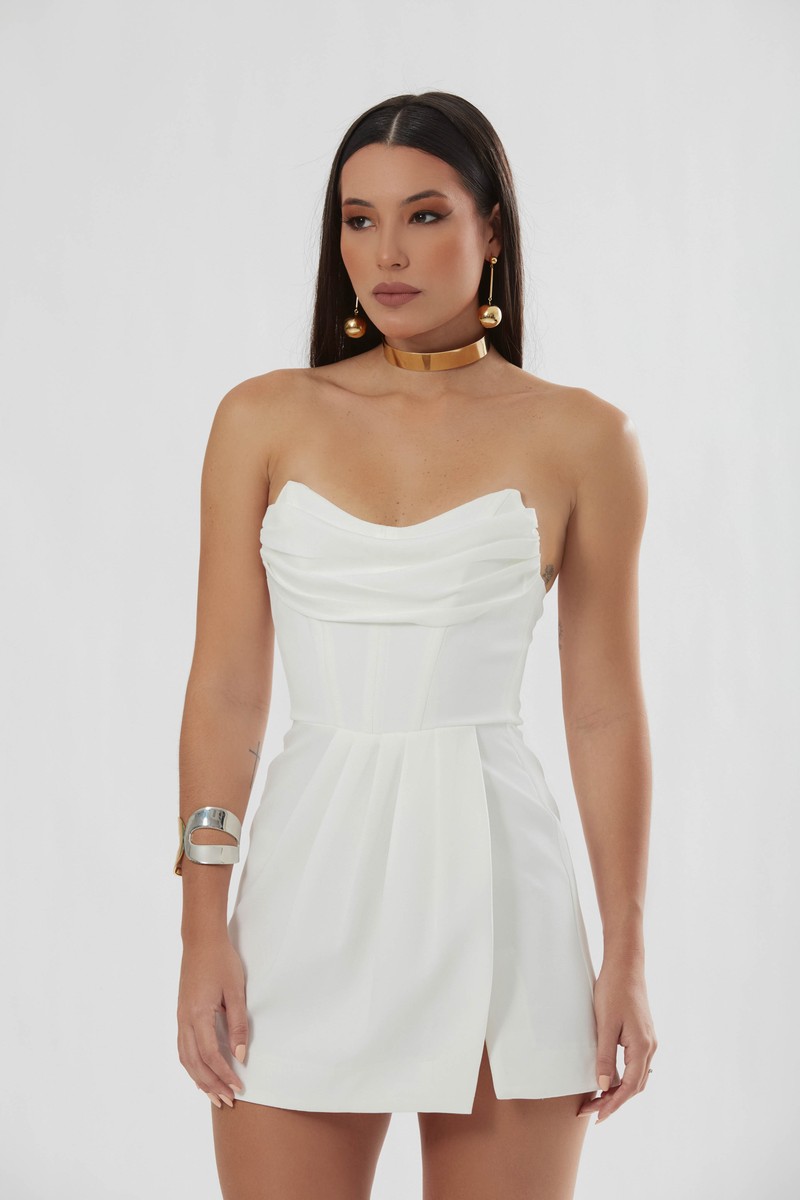 Vestido Mirela Off White