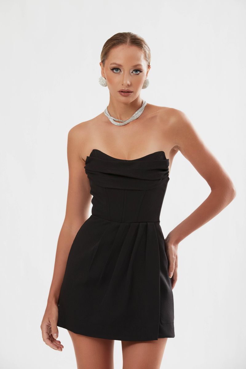 Vestido Mirela Preto