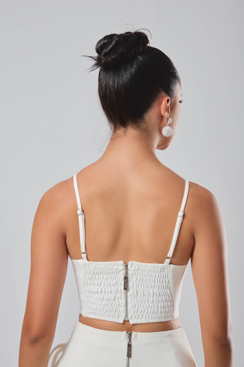 Blusa Corset Maju Off White