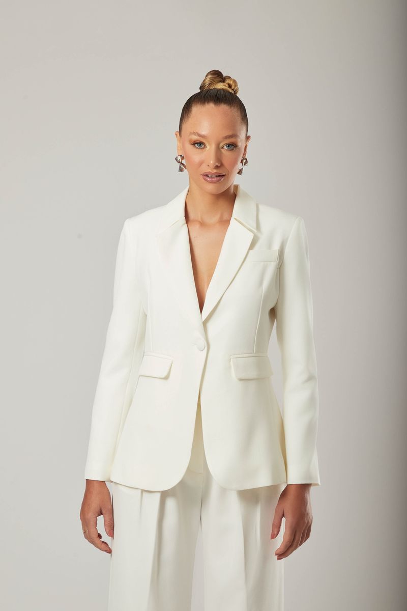 Blazer Alfaiataria Antônia Off White