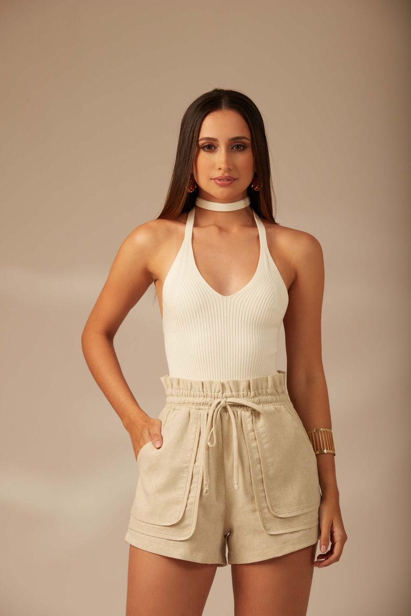 Body Tricot Drika Off White