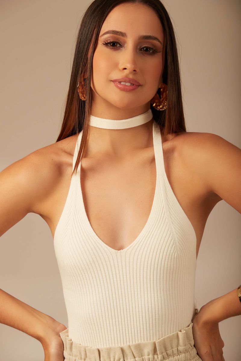 Body Tricot Drika Off White