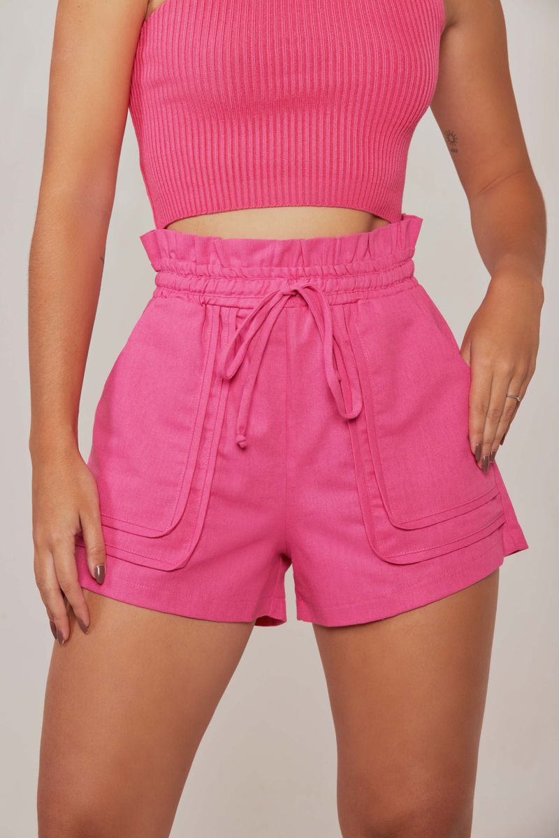 Short Mykonos Pink Pêssego