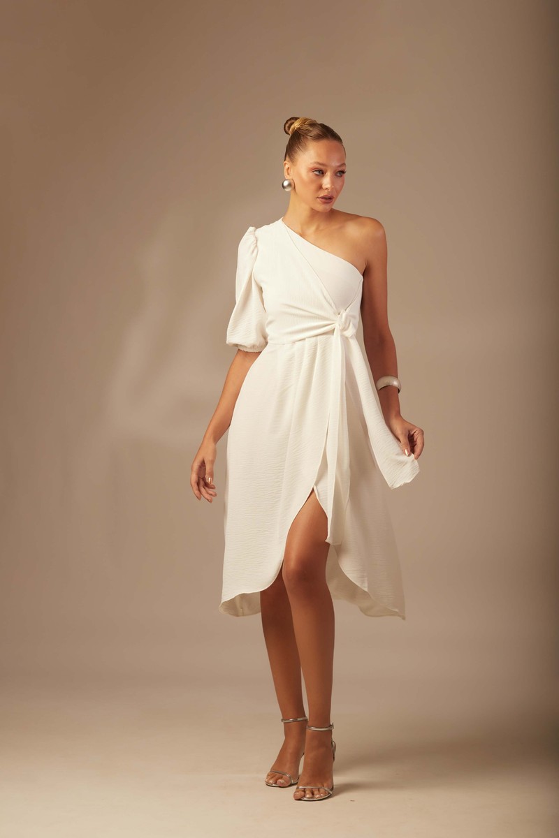 Vestido Bela Off White