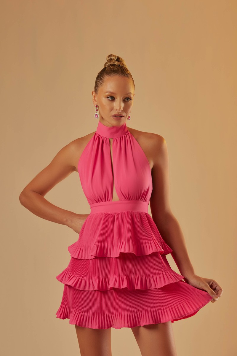 Vestido Ágatha Pink Penélope