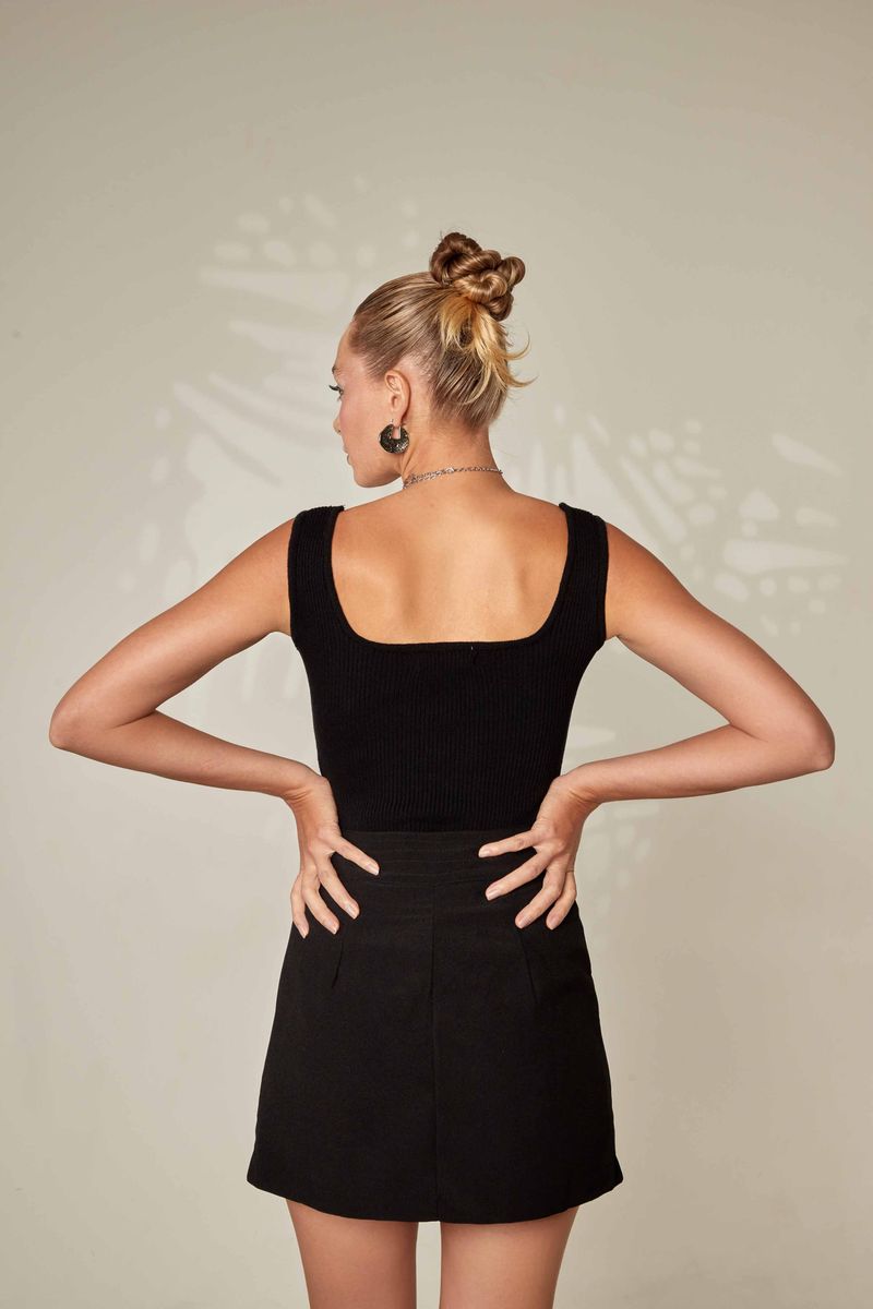 Body Tricot Kiara Preto