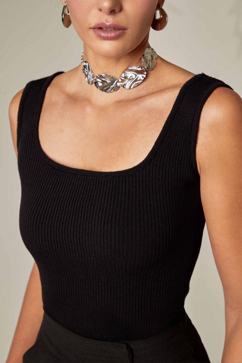 Body Tricot Kiara Preto