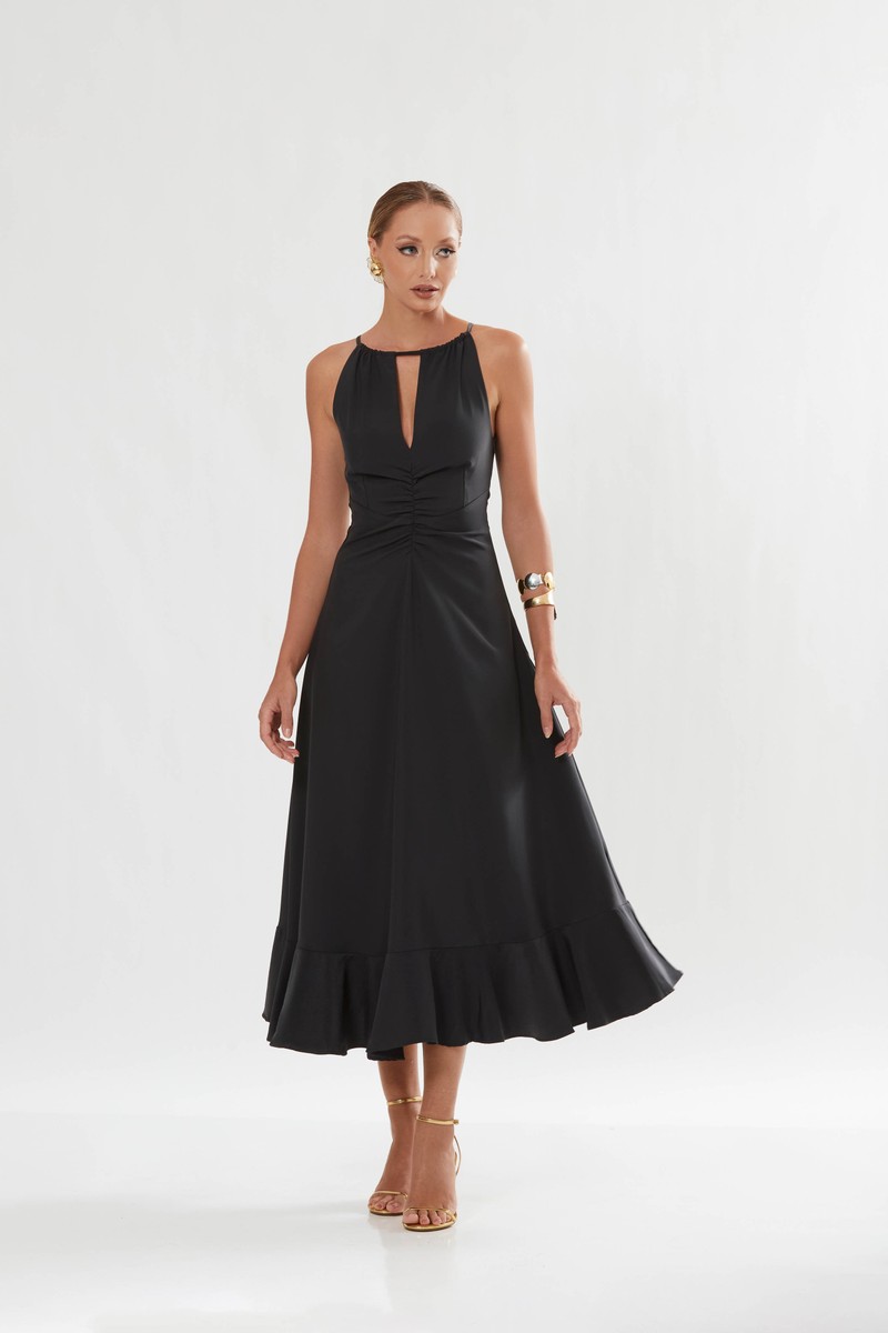 Vestido Penélope Preto