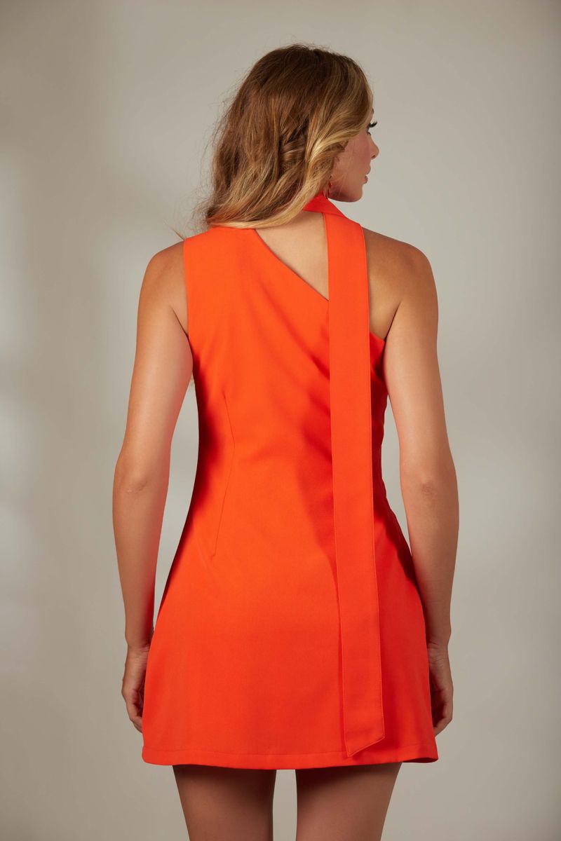 Vestido Margot Laranja Coral