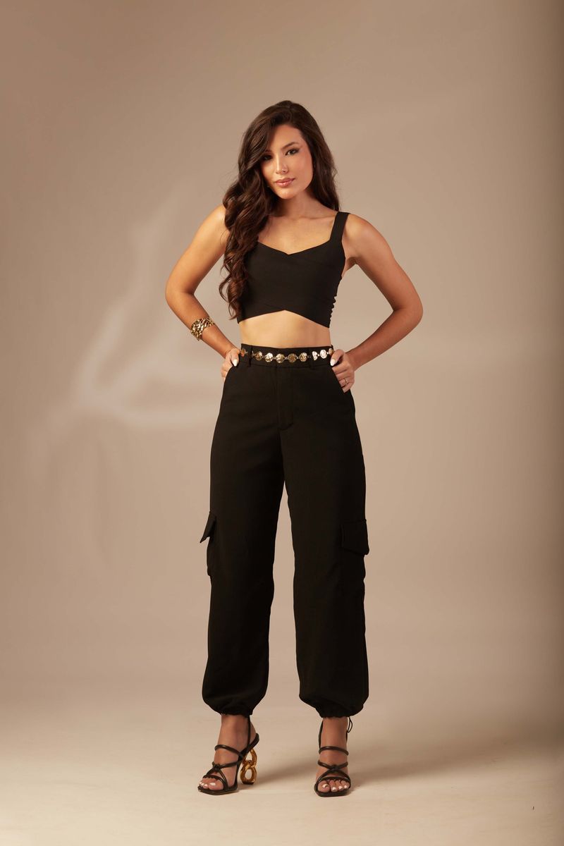 Calça Corina Alfaiataria Preto