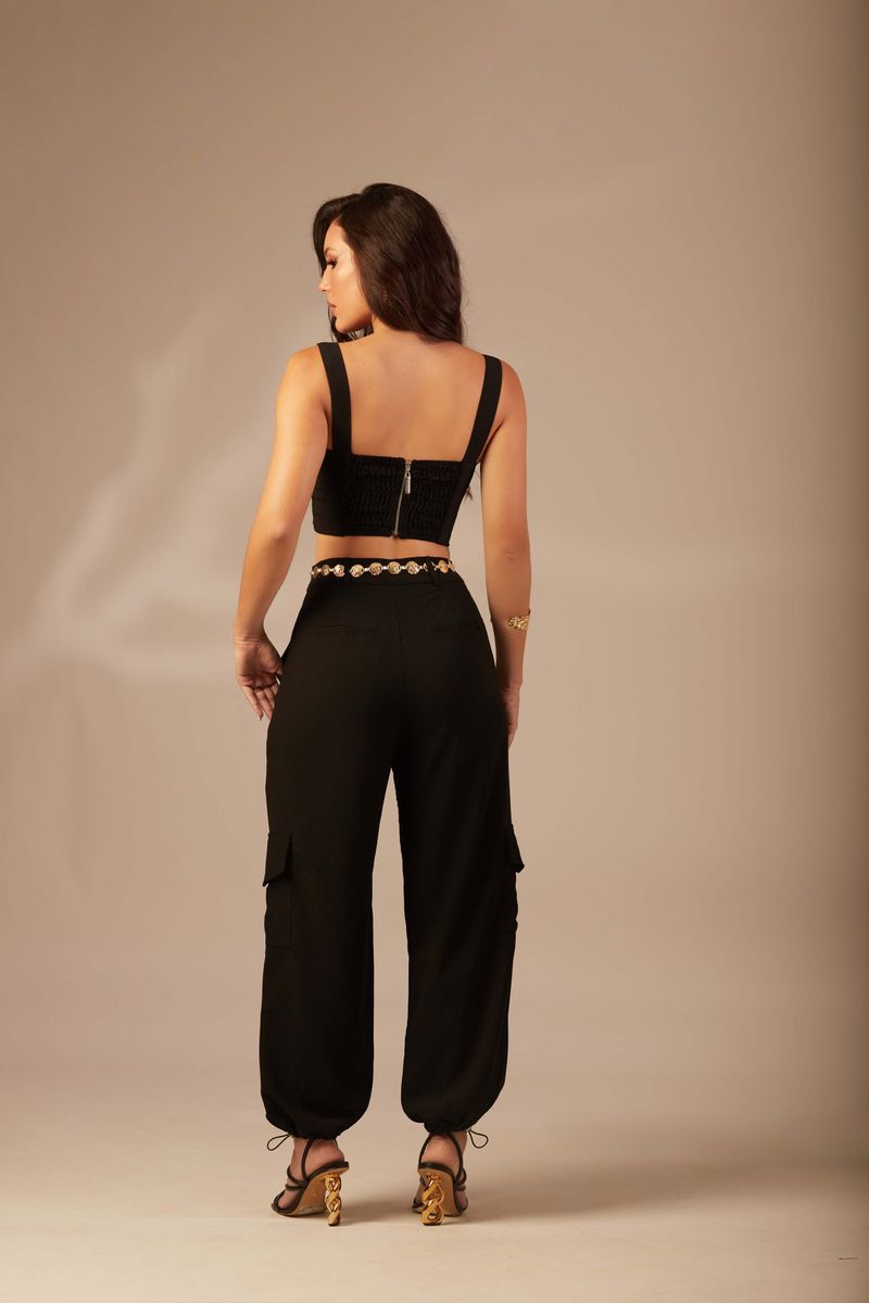 Calça Corina Alfaiataria Preto