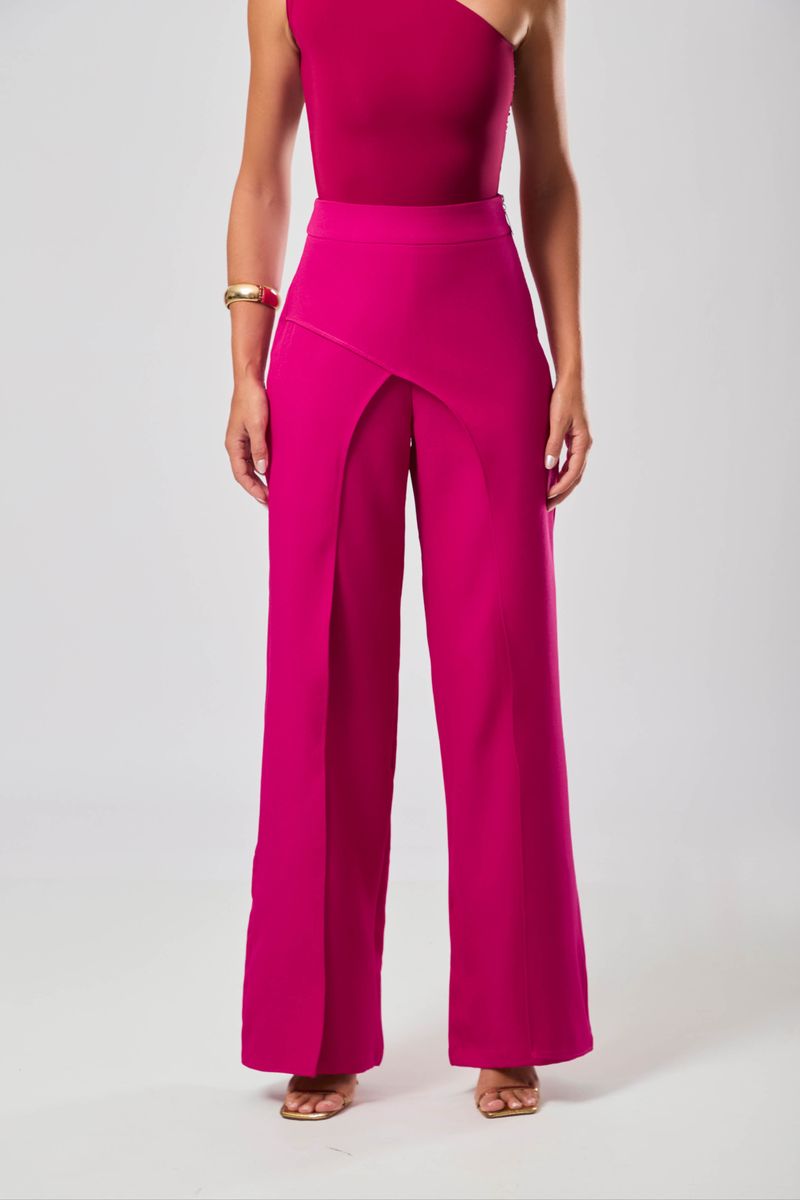 Calça Tulipa Pink Garavani