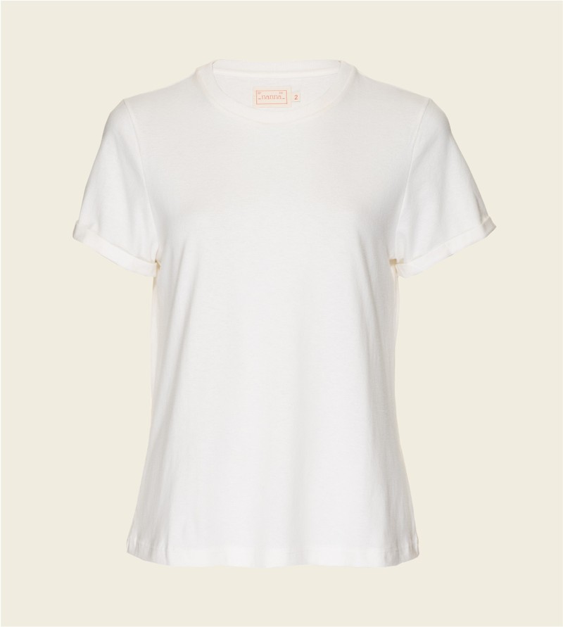 camiseta essencial off white