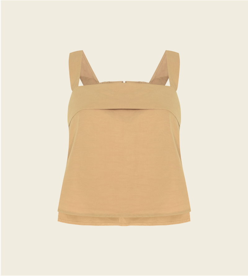 blusa perfeita areia