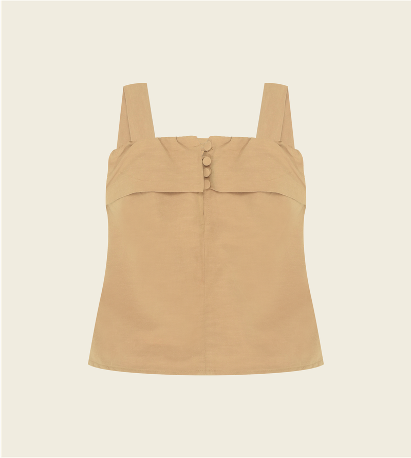 blusa perfeita areia