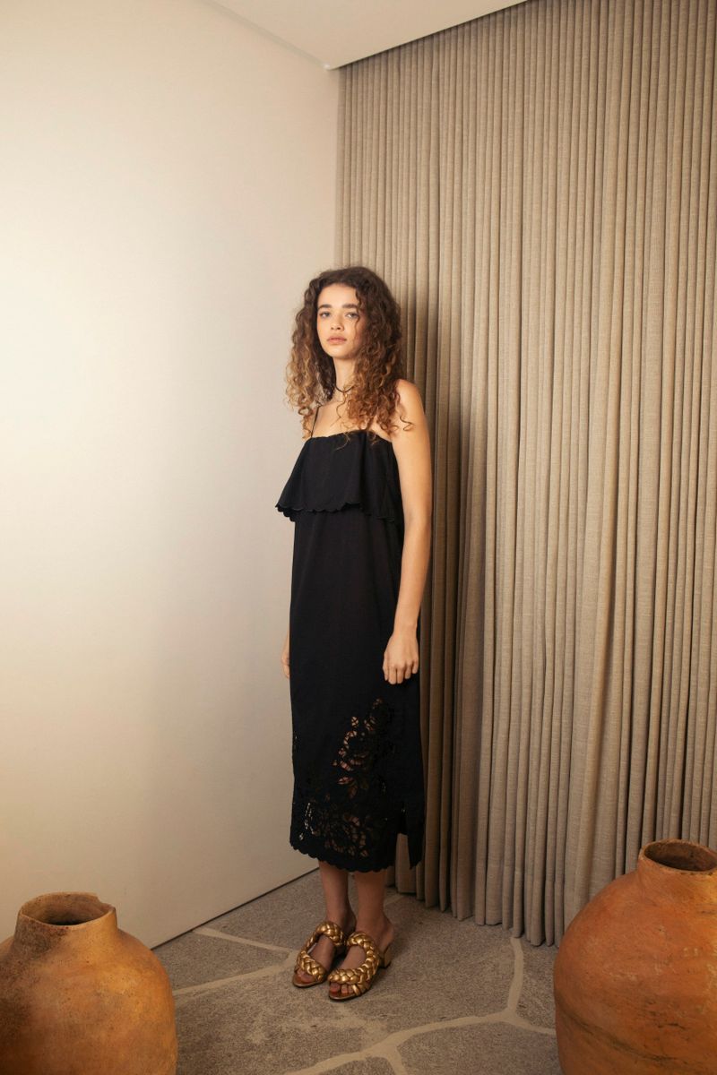 vestido rosário