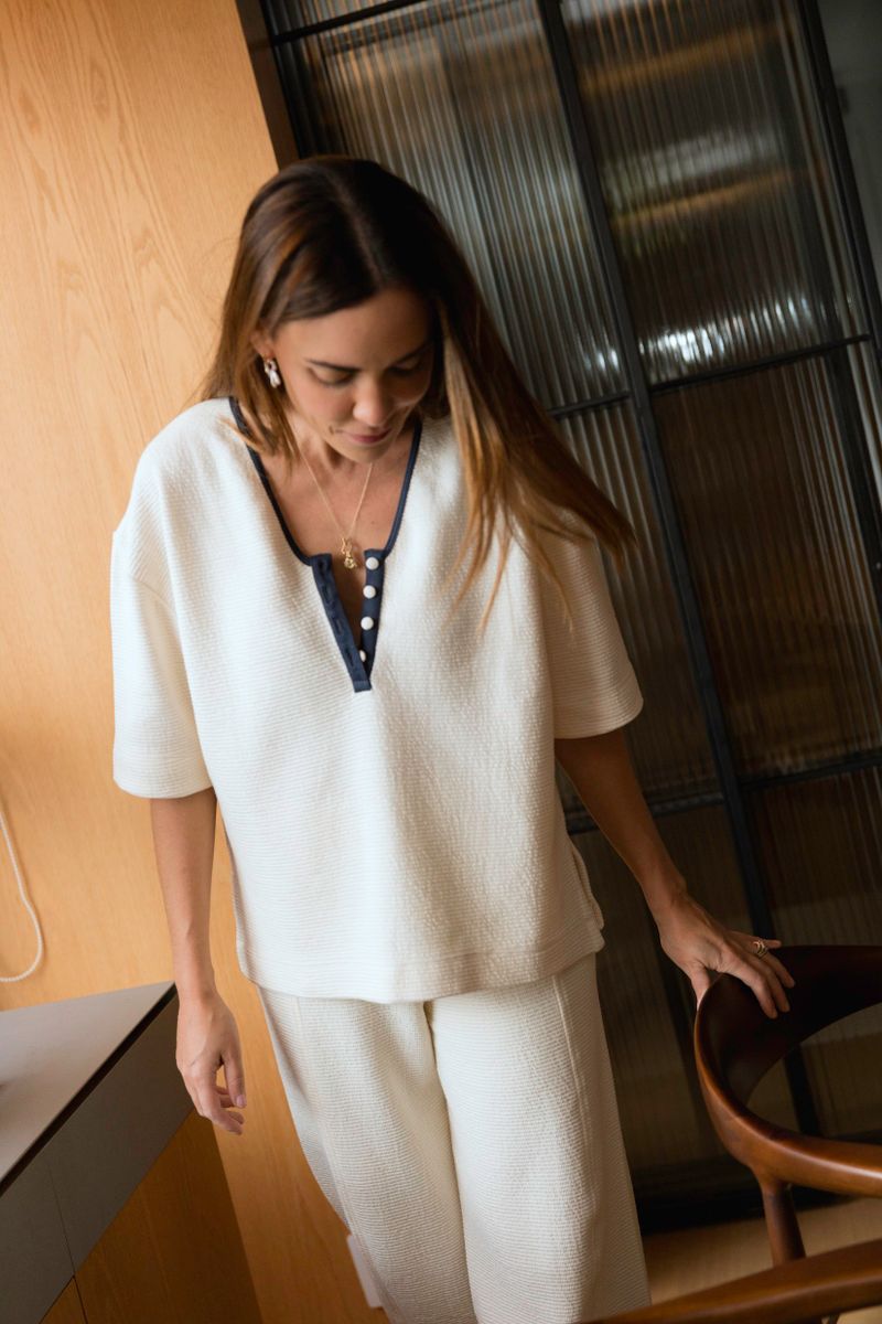 blusa day off cor off white