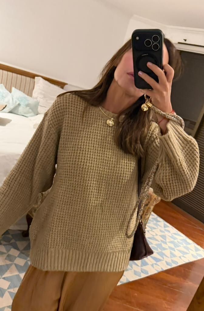 tricot cozy areia