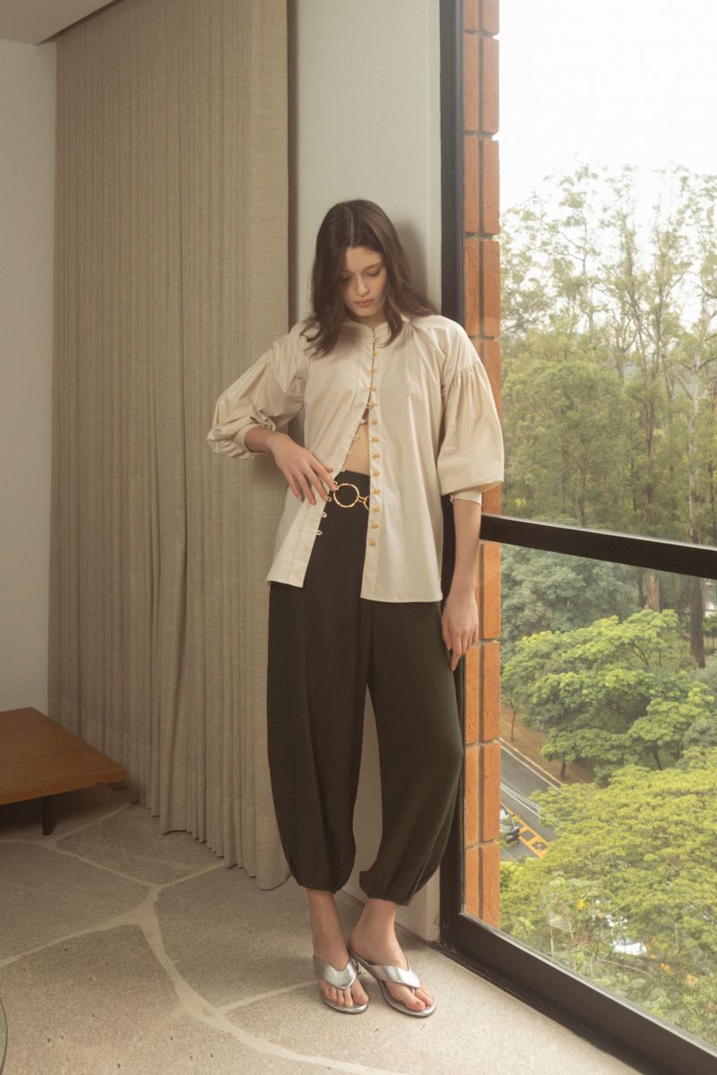 Camisa Nina Cru
