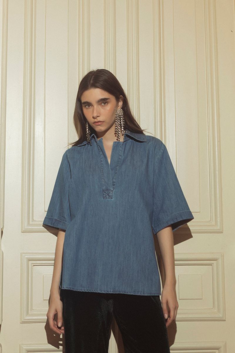 blusa duda jeans