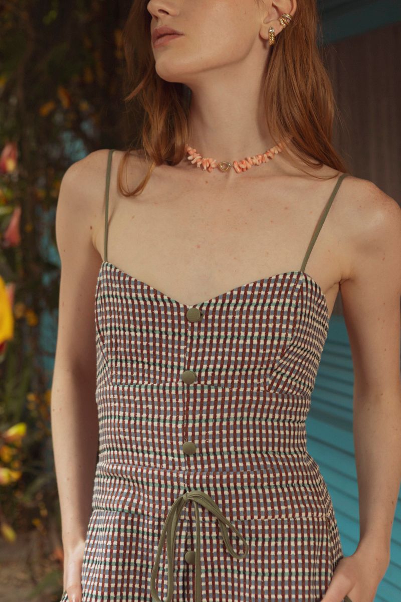 vestido veredas verde