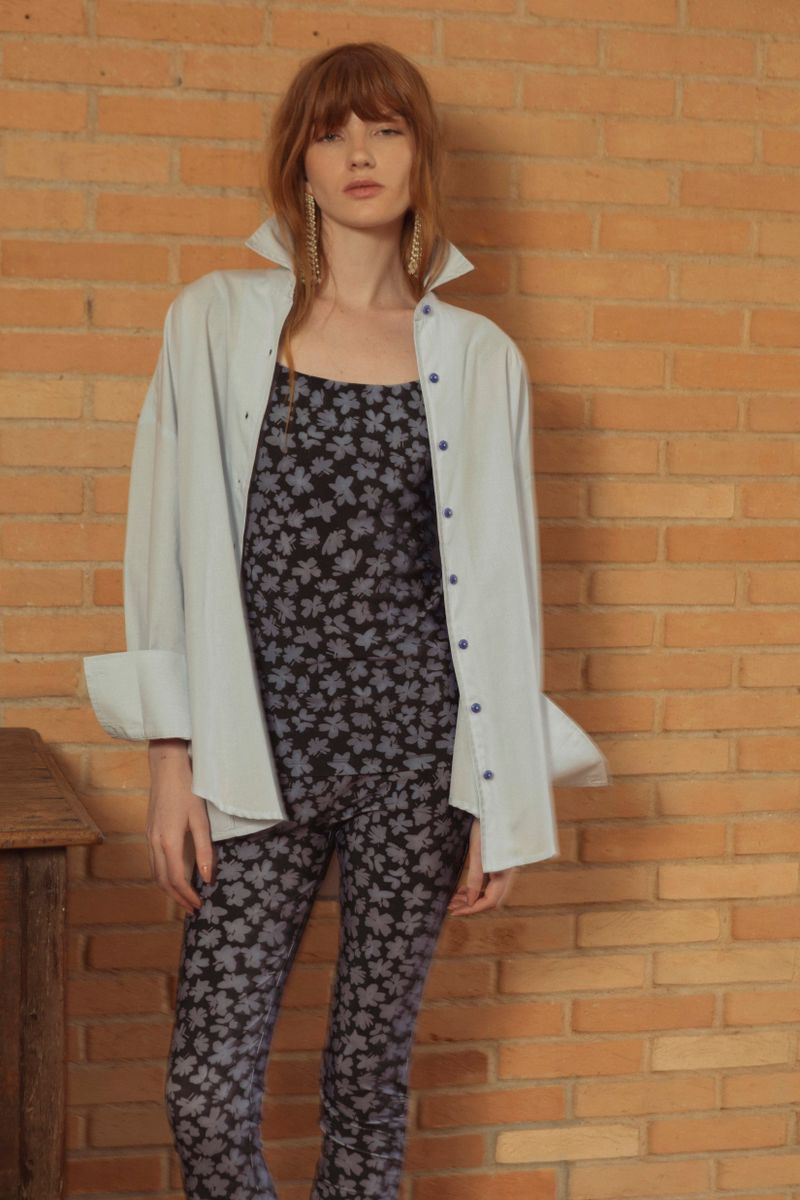 legging bosque azul