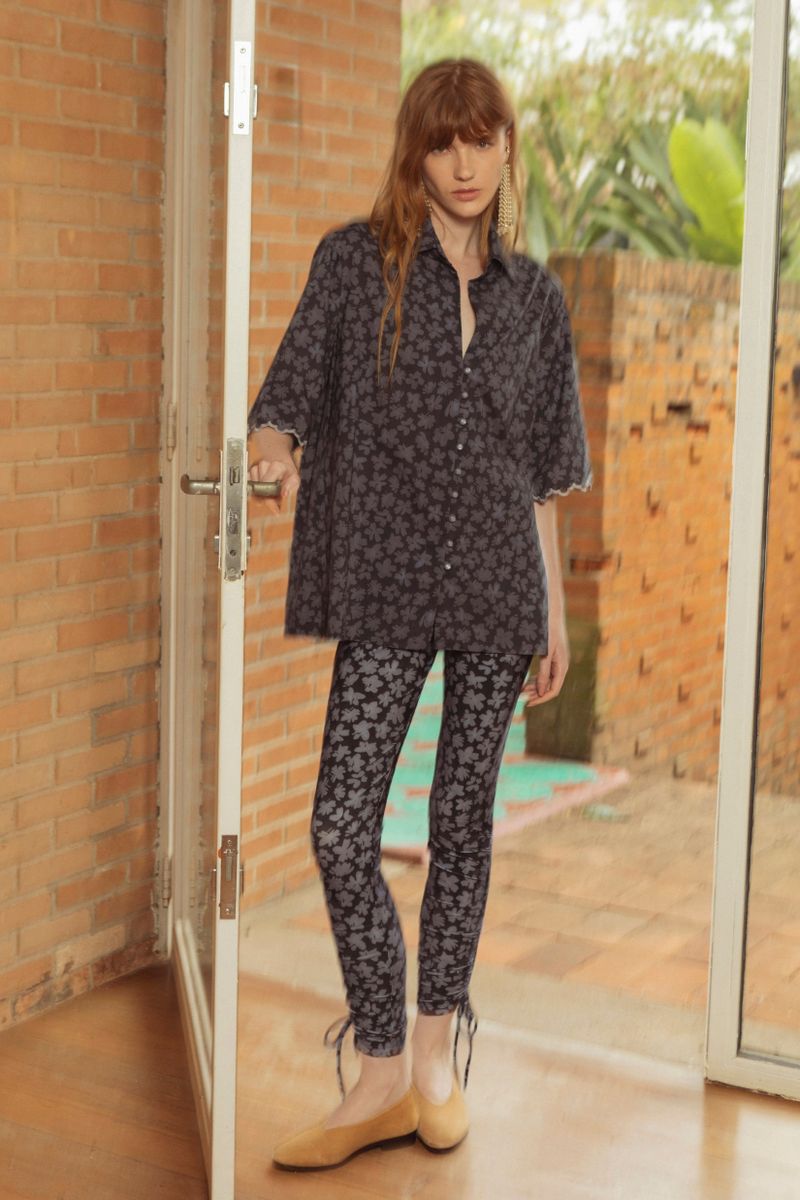 legging bosque azul