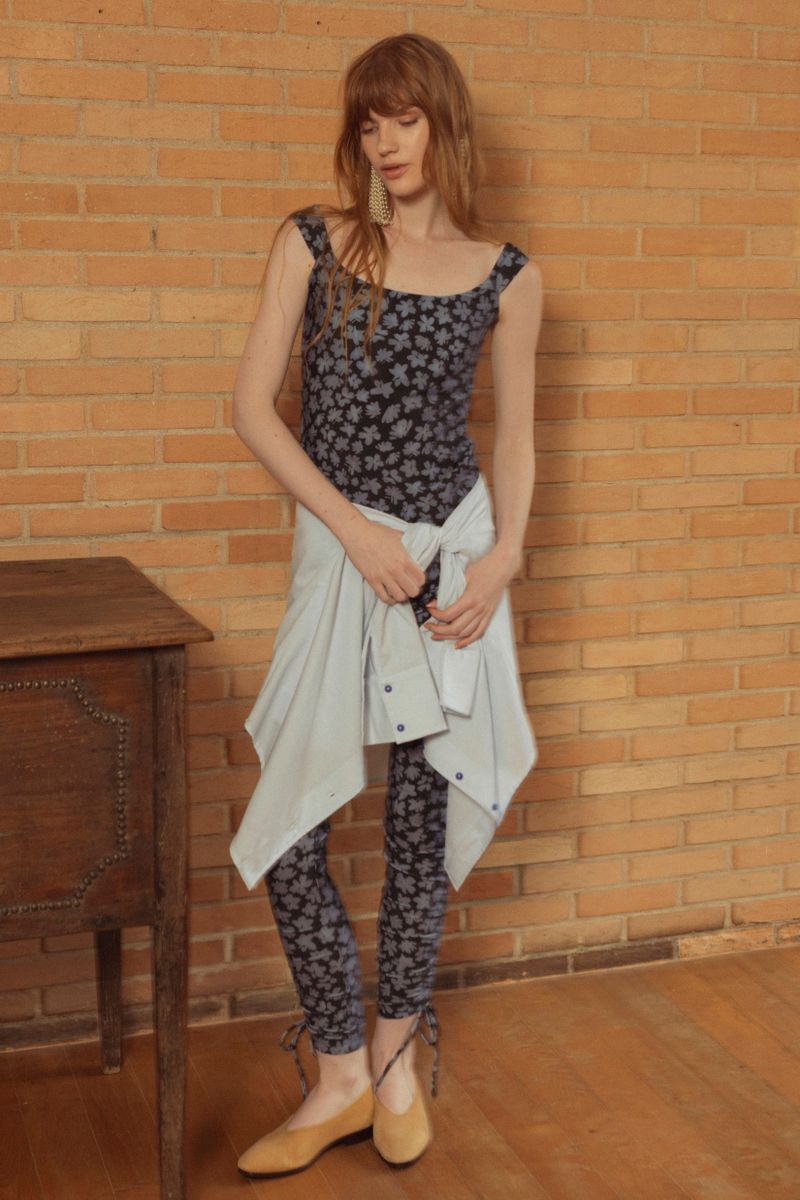 legging bosque azul